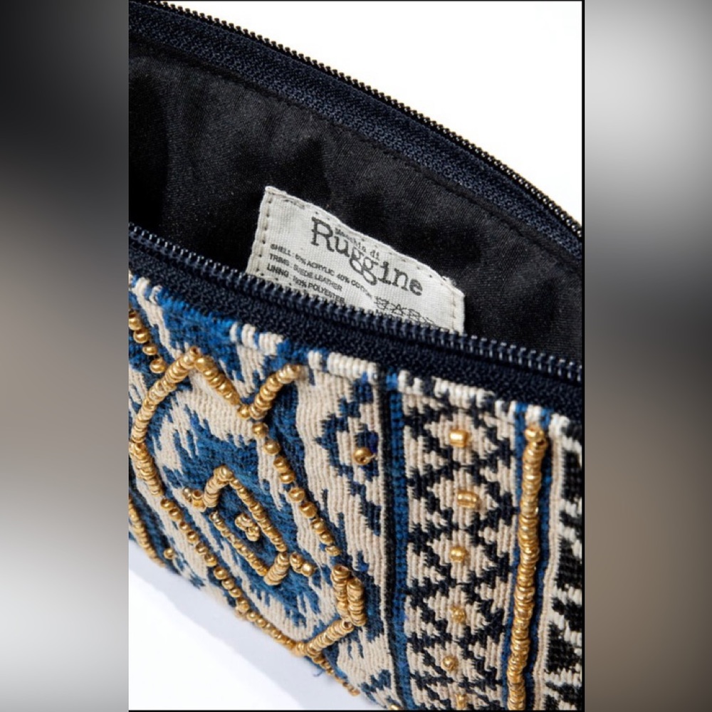 Handmade patterned clutch. - Picture 7 of 7